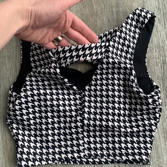Marilyn Monroe houndstooth crop top - Picture 5 of 6